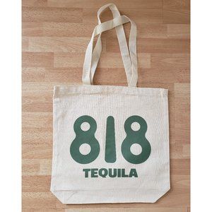 New 818 Tequila Canvas Tote Bag 14" x 14"